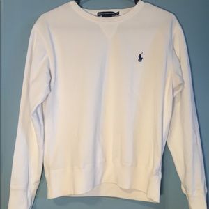 Ralph Lauren White Sweatshirt